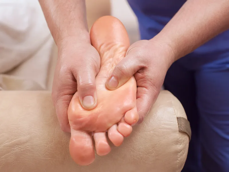 Chiropractic care for plantar fasciitis at Care Natural Wellness Center in Melbourne