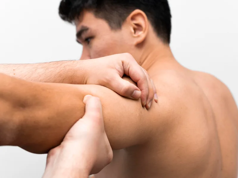 Care Natural Wellness Center treating shoulder pain in Melbourne